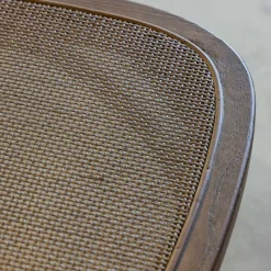 Chaise<Made in Meubles Chaise en bois d'orme et cannage Luzian (lot de 2)