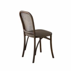 Chaise<Made in Meubles Chaise en bois d'orme et cannage Luzian (lot de 2)