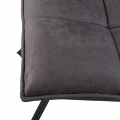 Chaise<Made in Meubles Chaise en polyester noir Nino (lot de 2)