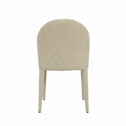 Chaise<Made in Meubles Chaise intégralement en tissu écru Doris (lot de 2)