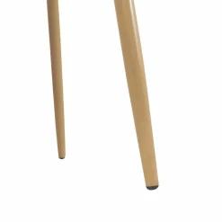 Chaise<Made in Meubles Chaise scandinave blanc pieds compas Marius (lot de 2)