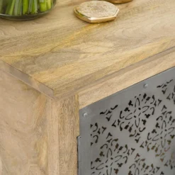 Chevet<Made in Meubles Chevet en bois de manguier Sahara