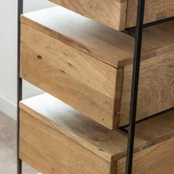 Chiffonnier<Made in Meubles Chiffonnier en bois de manguier et métal Haïcé