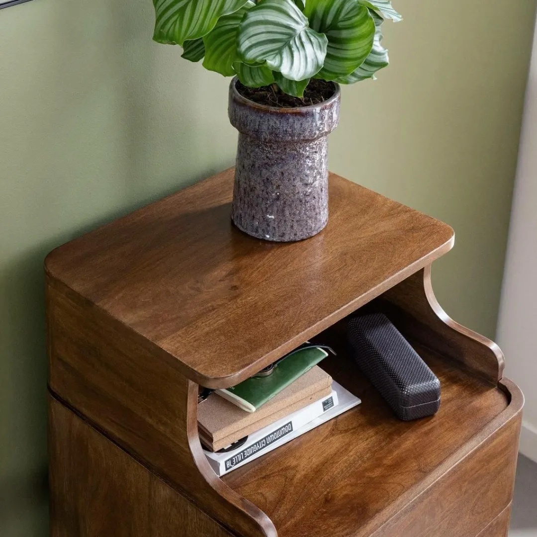 Chiffonnier|Meuble De Rangement<Made in Meubles Chiffonnier en bois de manguier Remick