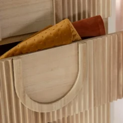 Chiffonnier|Meuble De Rangement<Made in Meubles Chiffonnier en bois de paulownia Nilo