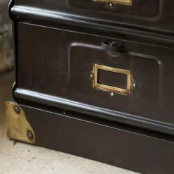 Chiffonnier<Made in Meubles Chiffonnier en métal 5 tiroirs Eugénie