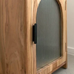 Colonne<Made in Meubles Colonne 1 étagère en bois d'acacia Emyr