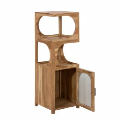 Colonne<Made in Meubles Colonne 1 étagère en bois d'acacia Emyr