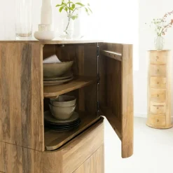 Colonne<Made in Meubles Colonne en bois de manguier Aléna