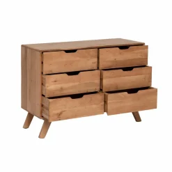 Commode<Made in Meubles Commode en bois d'acacia massif Iwa