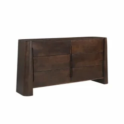 Commode|Meuble De Rangement<Made in Meubles Commode en bois de manguier foncé Liriel