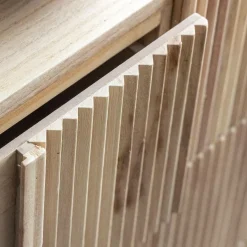 Commode<Made in Meubles Commode en bois de paulownia Nilo