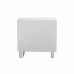 Commode<Made in Meubles Commode en bois effet béton blanc Danaé