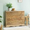 Commode<Made in Meubles Commode sculpté en bois de manguier Adonie