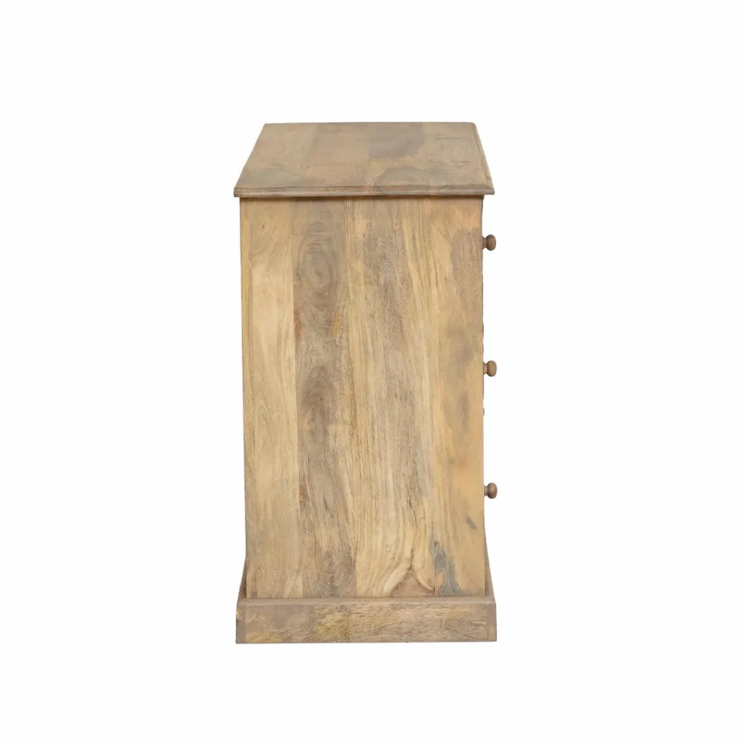 Commode<Made in Meubles Commode sculpté en bois de manguier Adonie