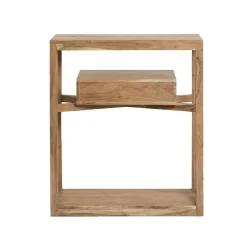 Table Console<Made in Meubles Console en bois d’acacia massif Oslo
