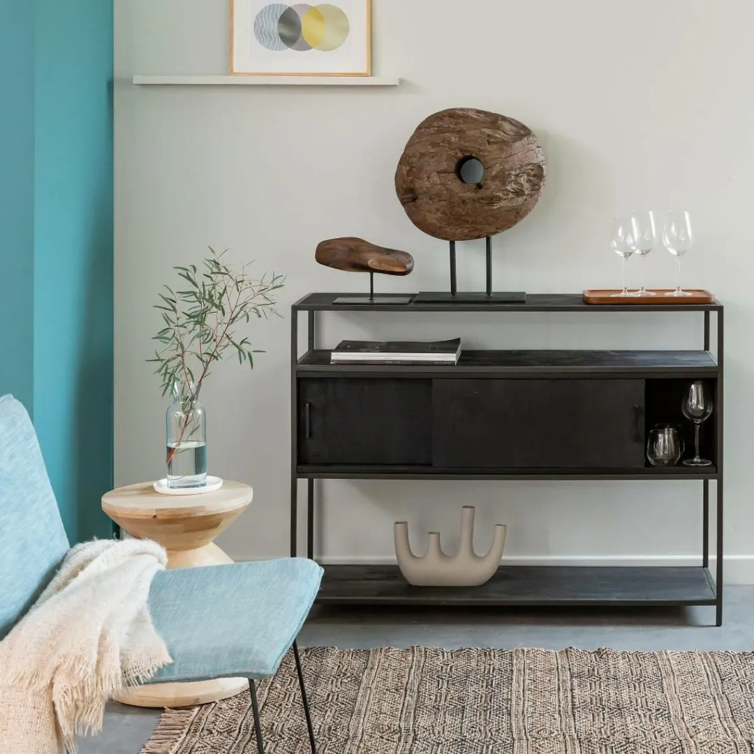 Table Console<Made in Meubles Console en bois de manguier Lilian