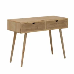 Table Console|Bureau<Made in Meubles Console en bois de sapin Natural