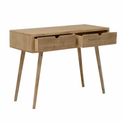 Table Console|Bureau<Made in Meubles Console en bois de sapin Natural