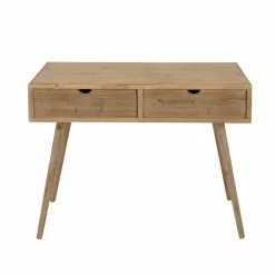 Table Console|Bureau<Made in Meubles Console en bois de sapin Natural