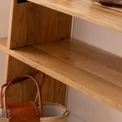 Table Console<Made in Meubles Console en bois recyclé Corin