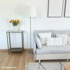 Table Console<Made in Meubles Console en métal et marbre Pomme