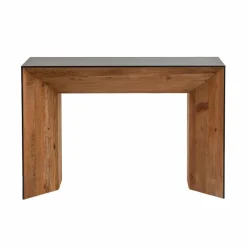 Table Console<Made in Meubles Console en pin recyclé Constance