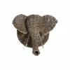 Décoration<Made in Meubles Décoration murale éléphant en rotin Rattan