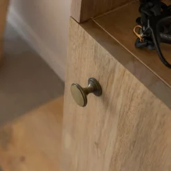 Armoire<Made in Meubles Dressing avec miroir en bois de manguier Juliet