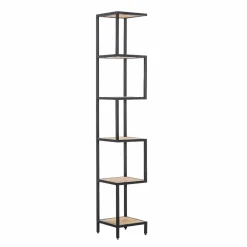 Etagère<Made in Meubles Etagère en bois de manguier et métal Ulysse