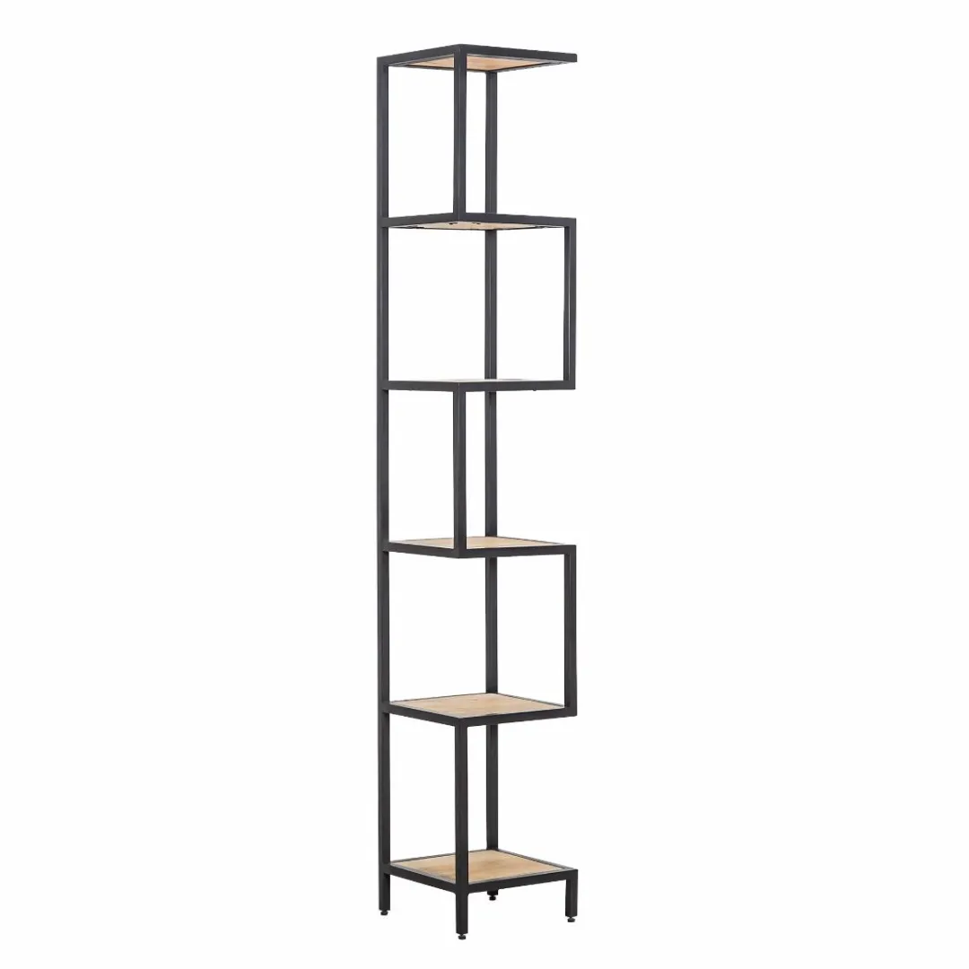 Etagère<Made in Meubles Etagère en bois de manguier et métal Ulysse