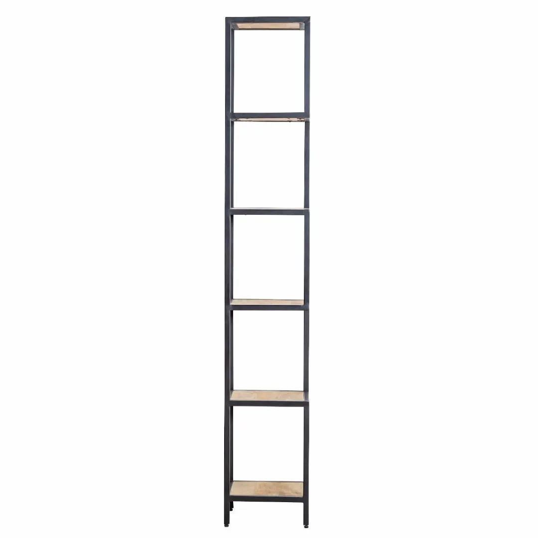 Etagère<Made in Meubles Etagère en bois de manguier et métal Ulysse