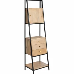 Etagère<Made in Meubles Etagère en bois de manguier et métal Mathieu