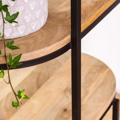 Etagère<Made in Meubles Etagère en bois de manguier et métal Owen