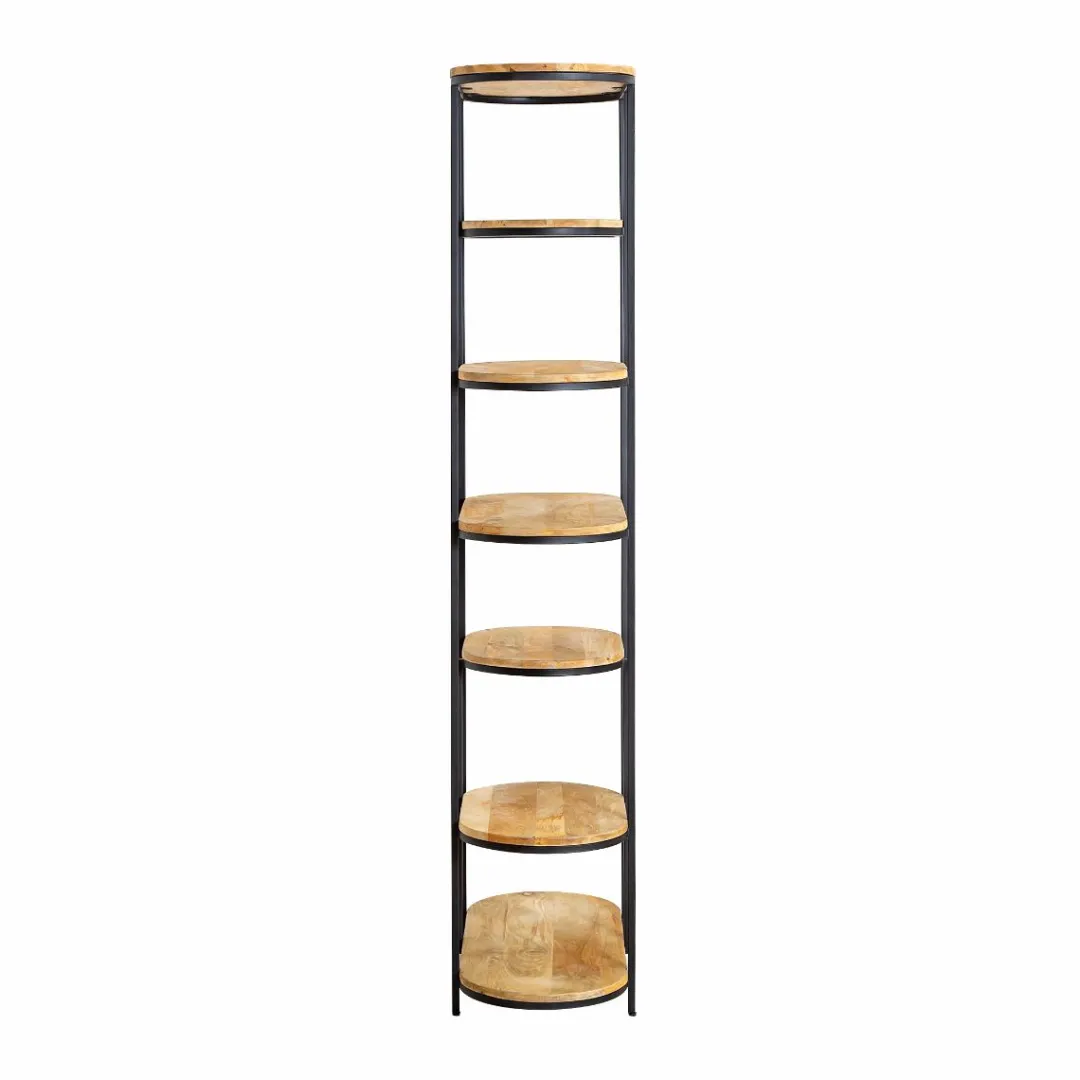 Etagère<Made in Meubles Etagère en bois de manguier et métal Owen