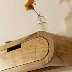 Etagère|Chevet<Made in Meubles Etagère murale arrondie en bois d'acacia Orane