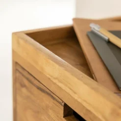 Etagère|Chevet<Made in Meubles Etagère murale carrée en bois d'acacia Orane