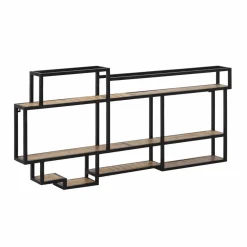 Etagère|Décoration<Made in Meubles Etagère murale en bois de manguier et métal Jacynthe