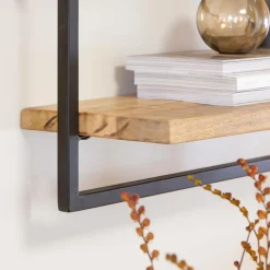 Etagère|Décoration<Made in Meubles Etagère murale en bois de manguier grand modèle Joie