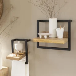 Etagère|Décoration<Made in Meubles Etagère murale en bois de manguier petit modèle Joie