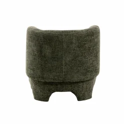 Fauteuil<Made in Meubles Fauteuil arrondi en tissu Norton