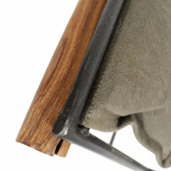 Fauteuil<Made in Meubles Fauteuil assise suspendue kaki Rosalie