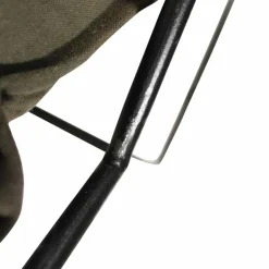 Fauteuil<Made in Meubles Fauteuil assise suspendue kaki 2 places Rosalie