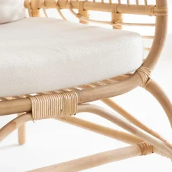 Fauteuil<Made in Meubles Fauteuil confort haut en rotin Rattan