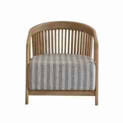 Fauteuil<Made in Meubles Fauteuil en bois de manguier Térence