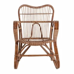 Fauteuil<Made in Meubles Fauteuil en rotin arrondi Rattan