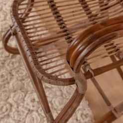 Fauteuil<Made in Meubles Fauteuil en rotin arrondi Rattan