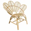 Fauteuil<Made in Meubles Fauteuil en rotin fleur Rattan