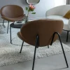 Fauteuil<Made in Meubles Fauteuil en simili-cuir Dorian