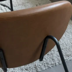 Fauteuil<Made in Meubles Fauteuil en simili-cuir Dorian